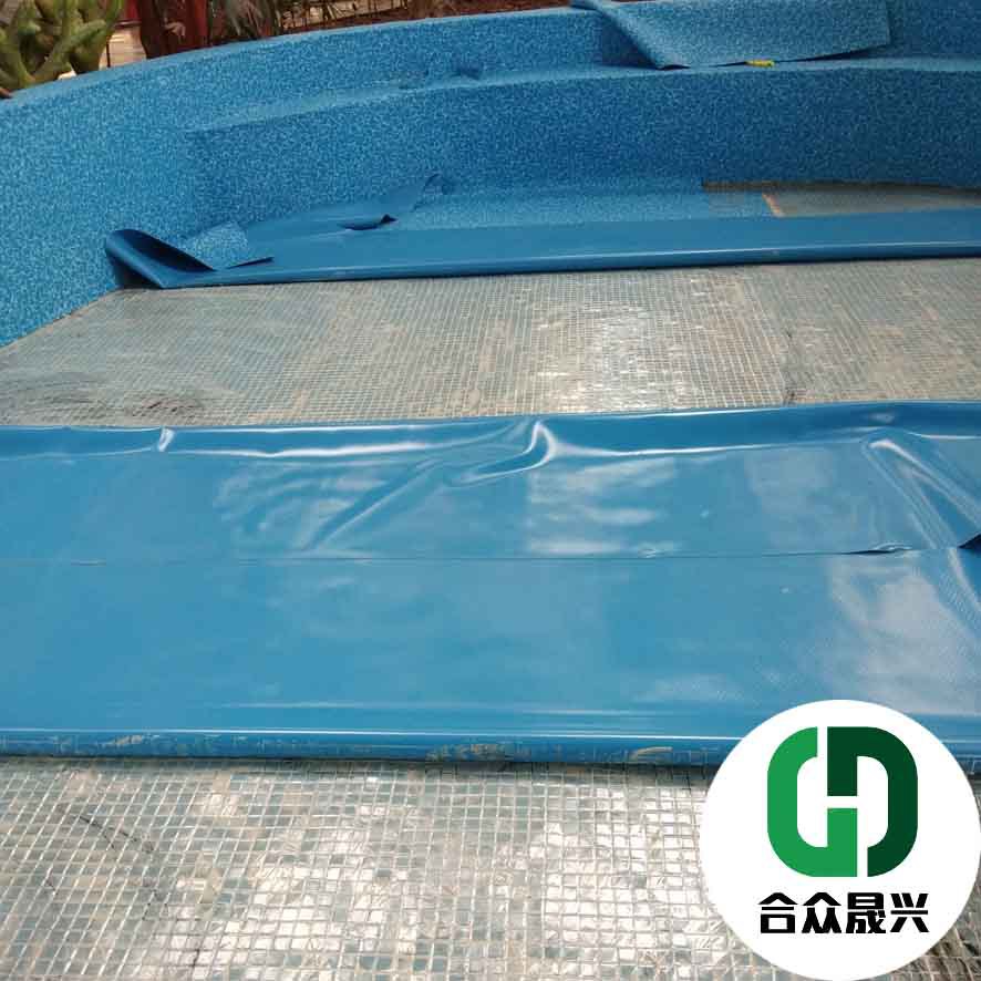 新型泳池防水材料修复泳池漏水 泳池基础沉降 泳池马赛克脱落改造